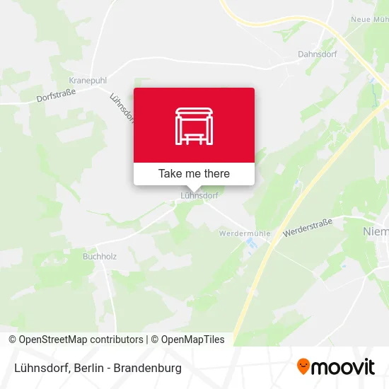 Lühnsdorf map
