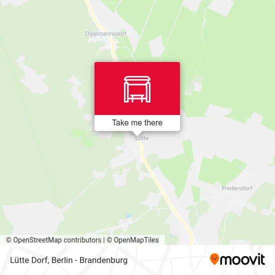 Lütte Dorf map