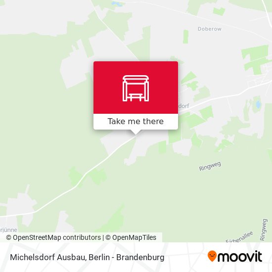 Michelsdorf Ausbau map