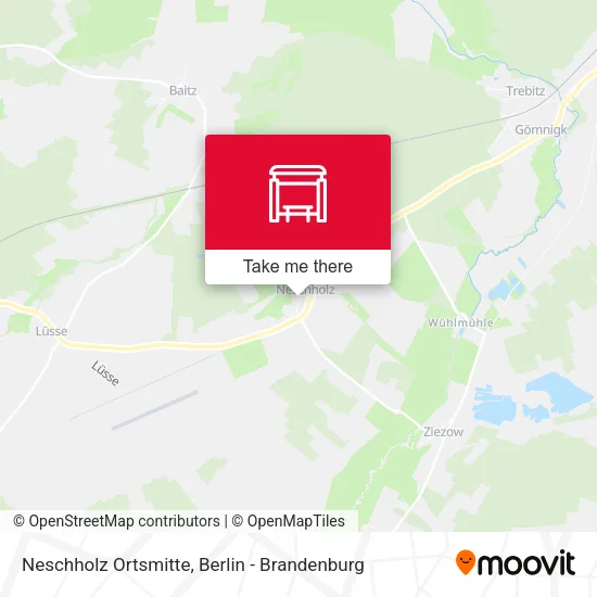 Карта Neschholz Ortsmitte