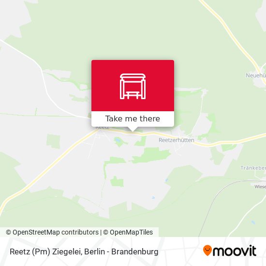 Reetz (Pm) Ziegelei map