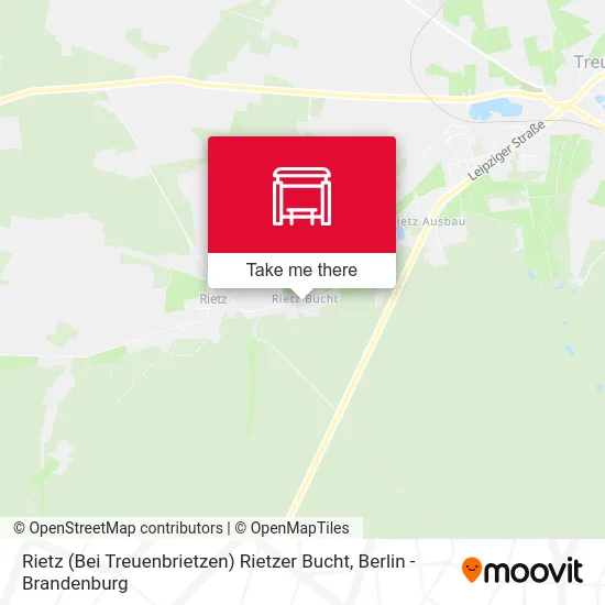 Rietz (Bei Treuenbrietzen) Rietzer Bucht map