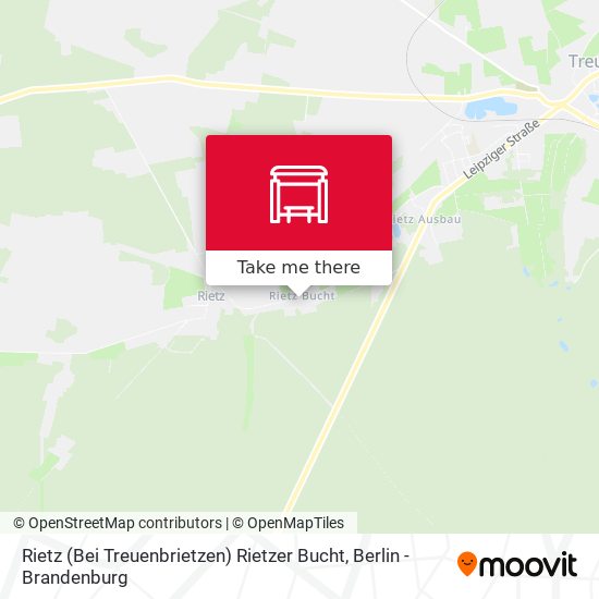Rietz (Bei Treuenbrietzen) Rietzer Bucht map