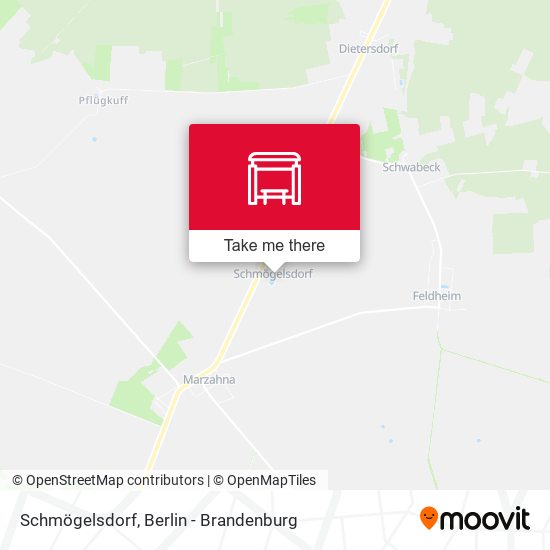 Schmögelsdorf map