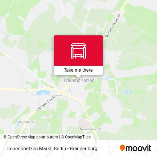 Treuenbrietzen Markt map