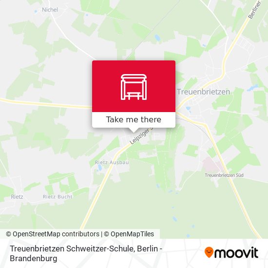 Treuenbrietzen Schweitzer-Schule map