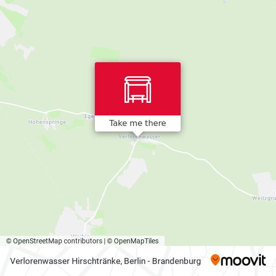 Verlorenwasser Hirschtränke map