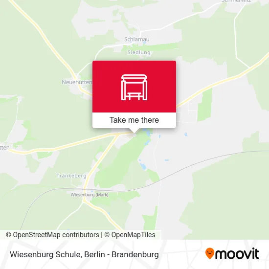 Wiesenburg Schule map