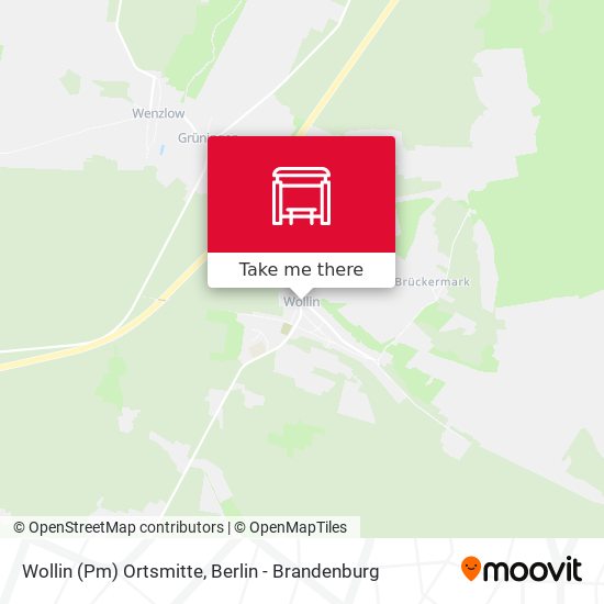 Wollin (Pm) Ortsmitte map
