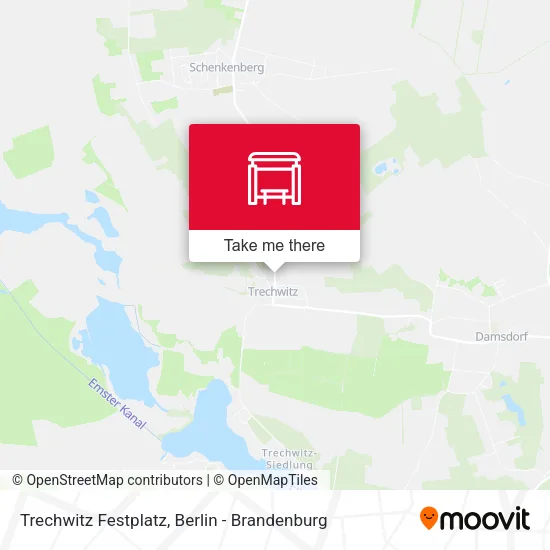 Карта Trechwitz Festplatz