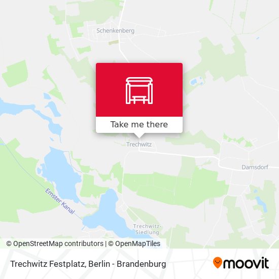 Trechwitz Festplatz map