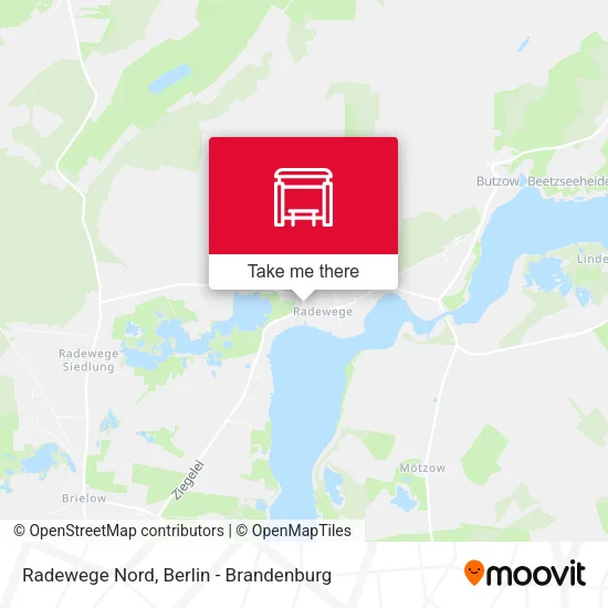 Карта Radewege Nord