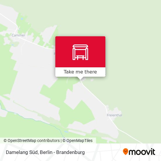 Damelang Süd map