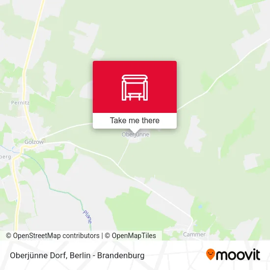 Oberjünne Dorf map