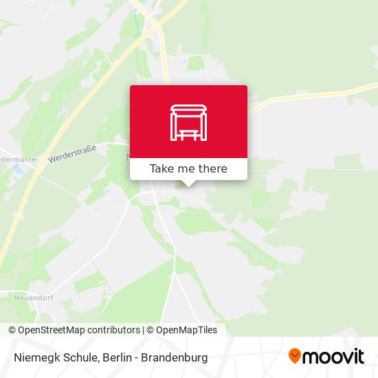 Niemegk Schule map