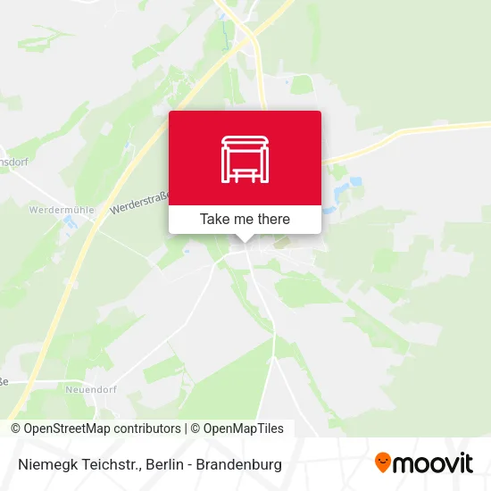 Карта Niemegk Teichstr.