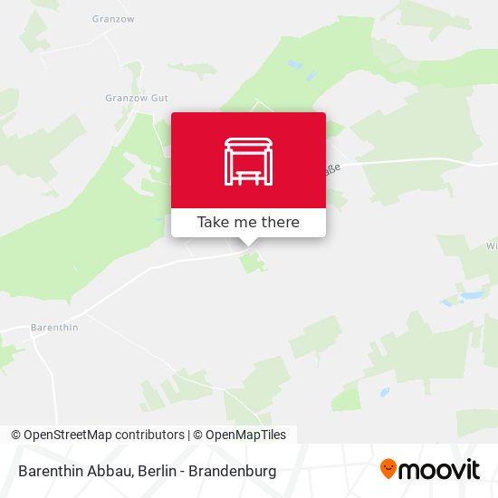 Barenthin Abbau map