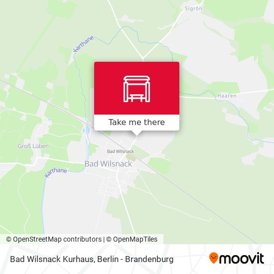 Карта Bad Wilsnack Kurhaus