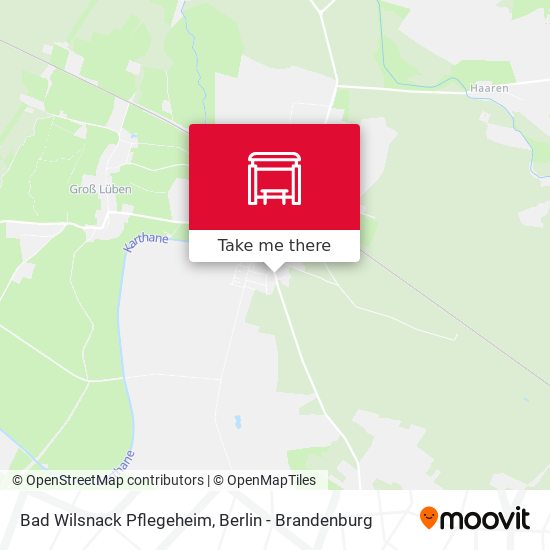 Bad Wilsnack Pflegeheim map