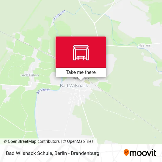 Bad Wilsnack Schule map