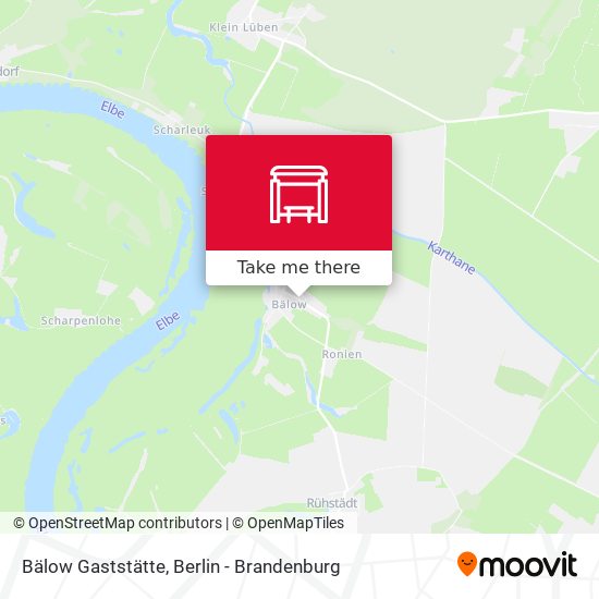 Bälow Gaststätte map