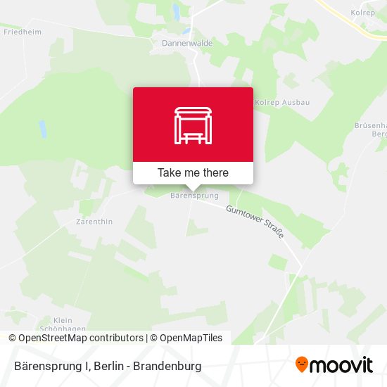 Bärensprung I map