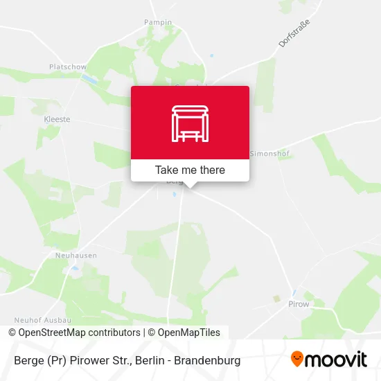 Карта Berge (Pr) Pirower Str.