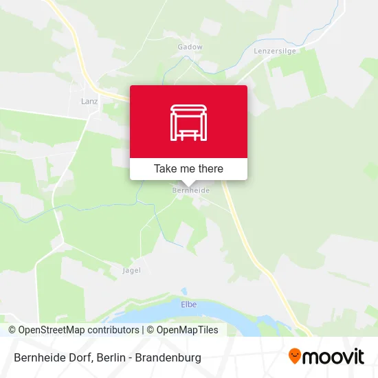 Bernheide Dorf map