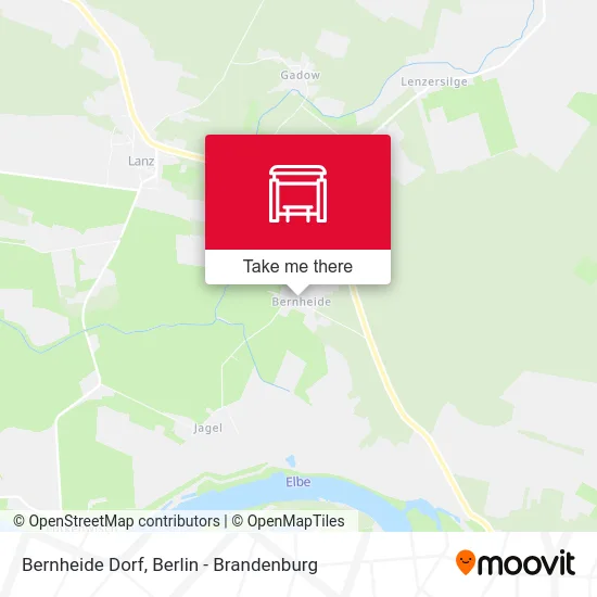 Bernheide Dorf map