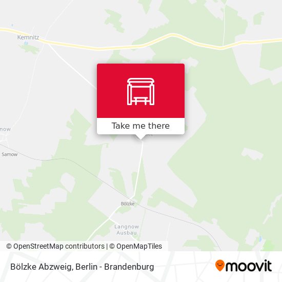 Bölzke Abzweig map