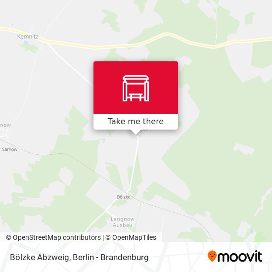Bölzke Abzweig map