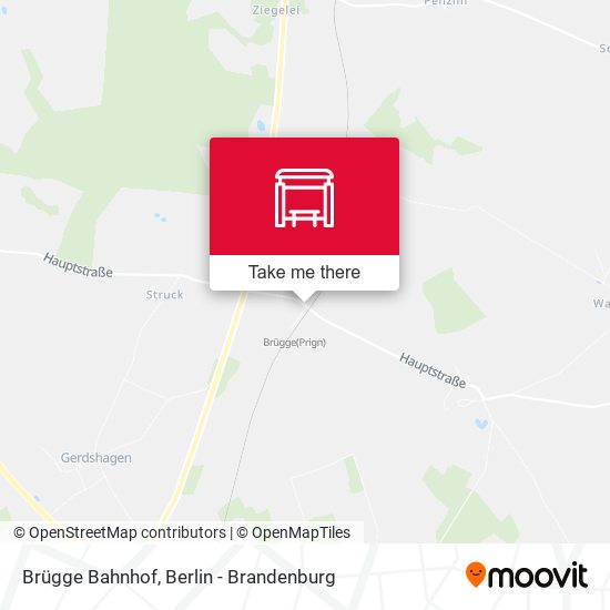 Brügge Bahnhof map