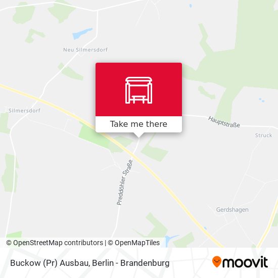 Buckow (Pr) Ausbau map