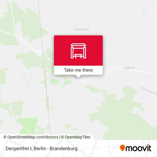 Dergenthin I map