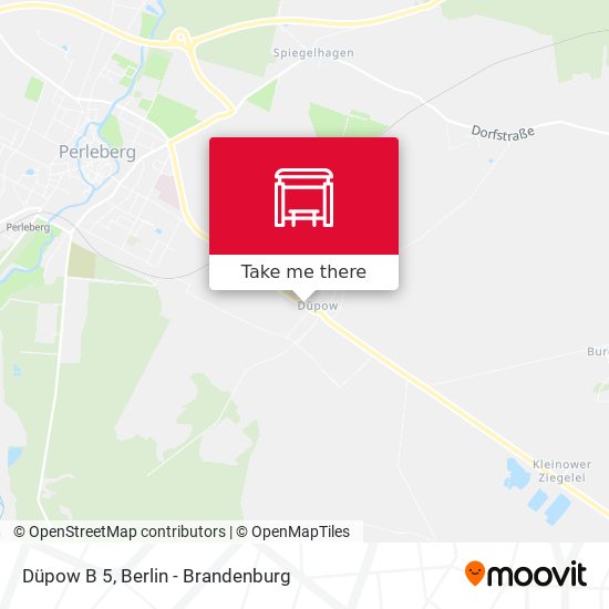 Düpow B 5 map