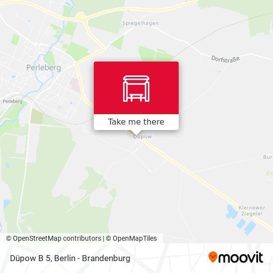 Düpow B 5 map