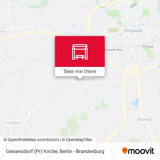 Giesensdorf (Pr) Kirche map