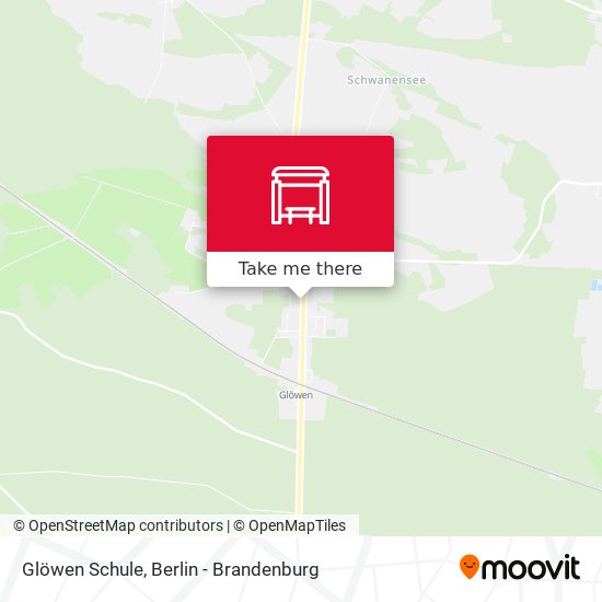 Glöwen Schule map