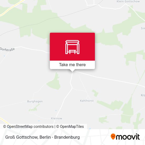Карта Groß Gottschow