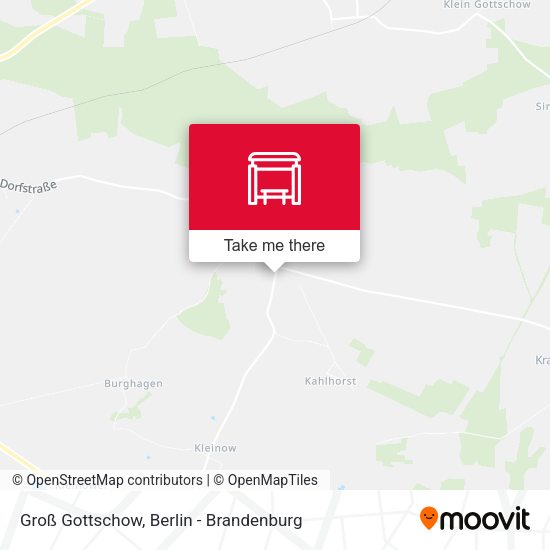 Карта Groß Gottschow