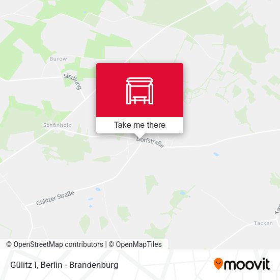 Gülitz I map