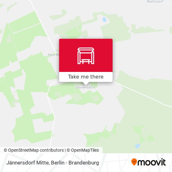 Jännersdorf Mitte map