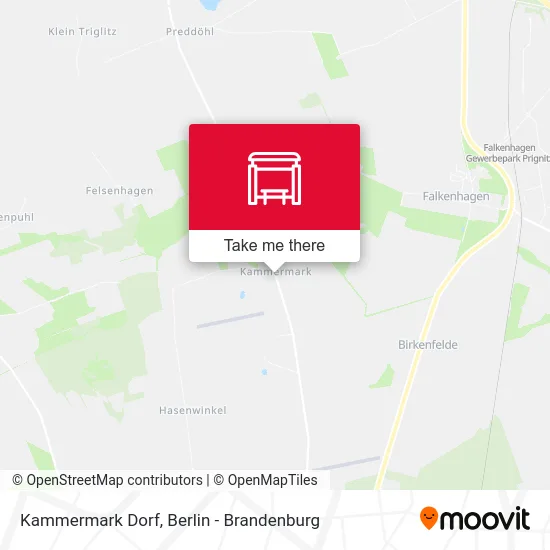 Kammermark Dorf map