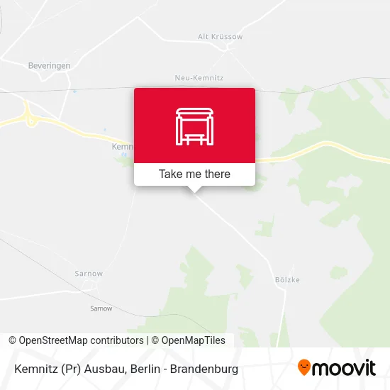 Карта Kemnitz (Pr) Ausbau
