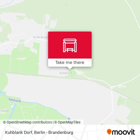 Kuhblank Dorf map