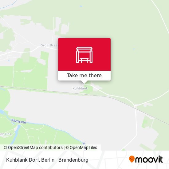 Kuhblank Dorf map