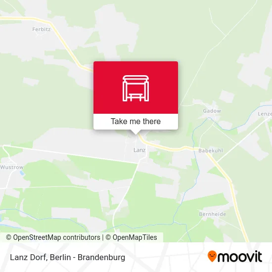 Lanz Dorf map