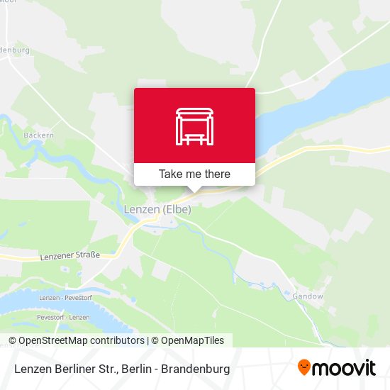 Lenzen Berliner Str. map