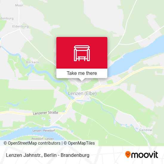 Карта Lenzen Jahnstr.