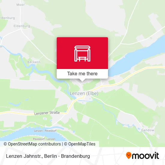 Карта Lenzen Jahnstr.
